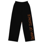 Black Bank of Zaonce Wide-leg Pants front